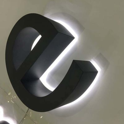 광택이 없는 금속 후면 발광 서한은 50000 시간 수명에 서명합니다