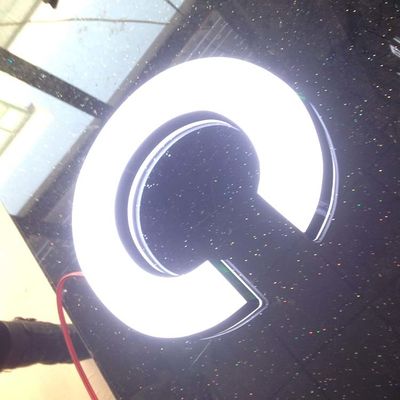 10-30cm 커피숍 LED 라이트 징조 앞 밝혀지는 채널 레터