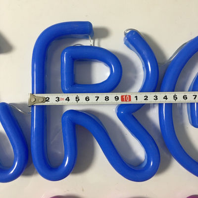 야외인 PVC 아크릴 탄력적 네온 사인 판매점 신호 장식