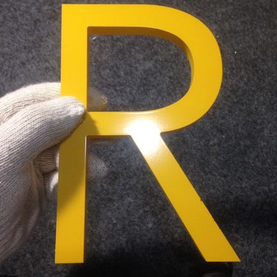 15 밀리미터 3d 수정 아크릴 서한 신호 UV 인쇄되 로고 비 독성의