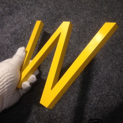 15 밀리미터 3d 수정 아크릴 서한 신호 UV 인쇄되 로고 비 독성의