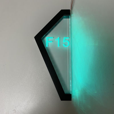 아파트 개별적 도어수 3D RGB RGBW는 주택 징조를 밝힙니다