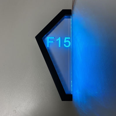 아파트 개별적 도어수 3D RGB RGBW는 주택 징조를 밝힙니다