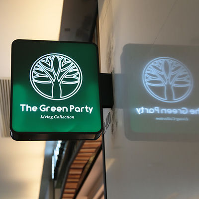 HIGHSPAN 라운드 옥외등 박스 징조 거리 사업 라이트 박스 간판