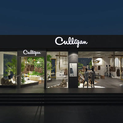 야외 IP65 상점 정면의 간판 앞 밝혀지는 채널 레터