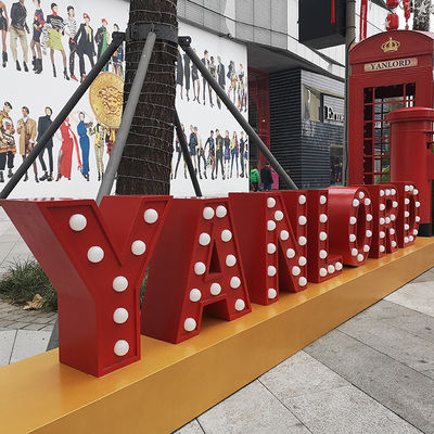 전해도금시키는 야외 빛을 내는 거대기업 차양 서한 빛