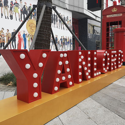 전해도금시키는 야외 빛을 내는 거대기업 차양 서한 빛