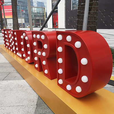 전해도금시키는 야외 빛을 내는 거대기업 차양 서한 빛