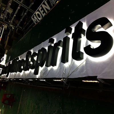 UL 채널 레터 백리트 Oem 빛을 내는 신호 서한은 박스 신호를 밝힙니다