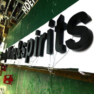 UL 채널 레터 백리트 Oem 빛을 내는 신호 서한은 박스 신호를 밝힙니다