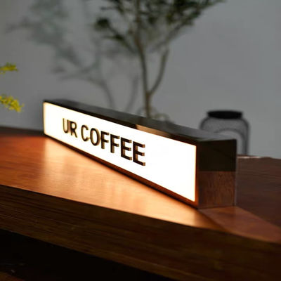 스테인레스 강 편면 라이트 박스 신호 3D 간판 옥외 광고