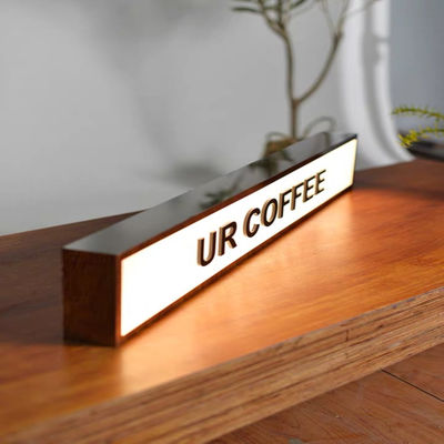 스테인레스 강 편면 라이트 박스 신호 3D 간판 옥외 광고